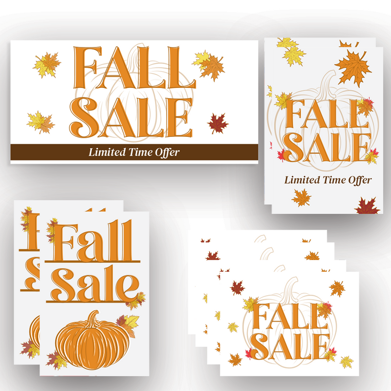 Holiday/Event Sale Sign Kits.