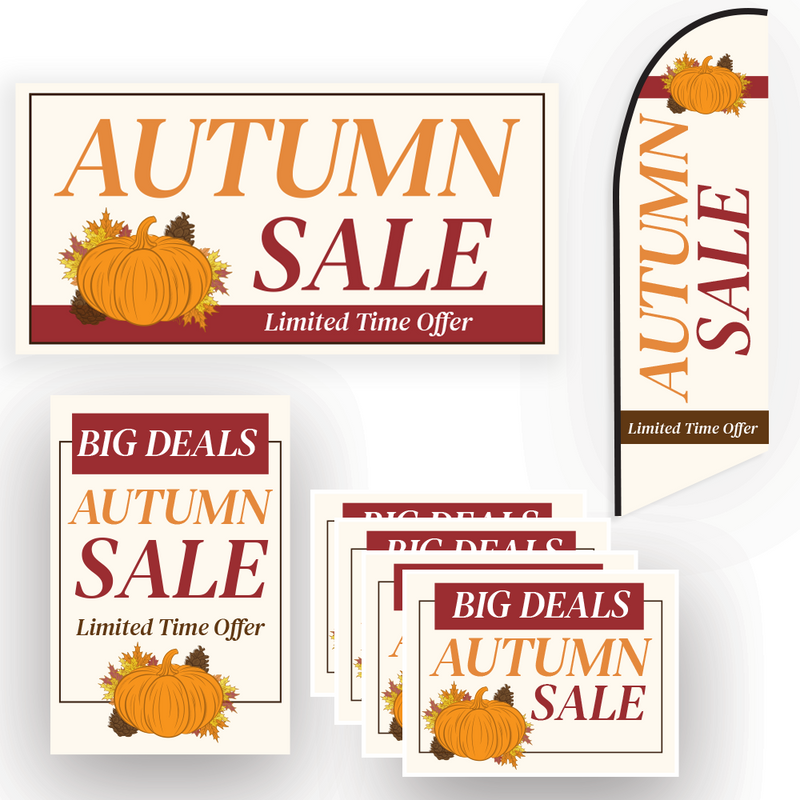 Holiday/Event Sale Sign Kits.