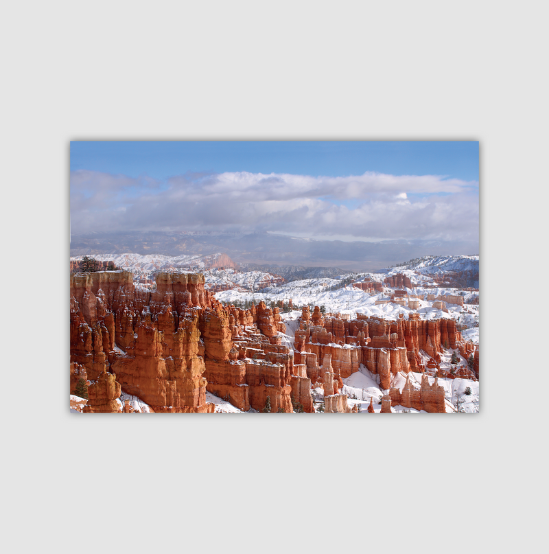 Winter Hoodoos (Bryce Canyon National Park) | Canvas Print [003]