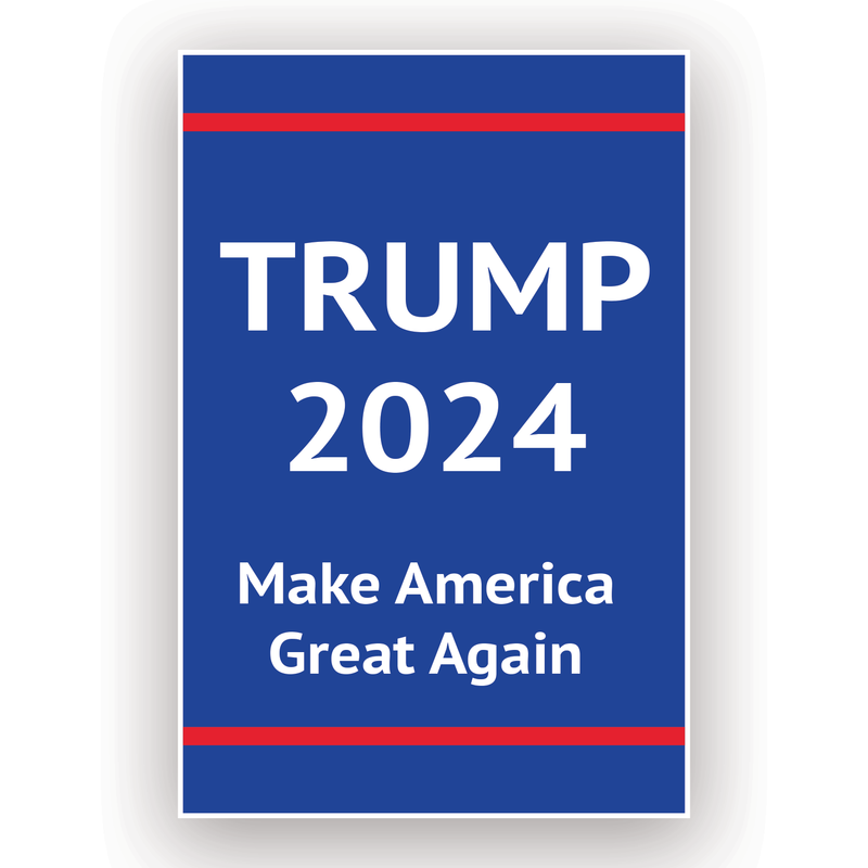 TRUMP 2024 (MAGA) A-Frame Replacement Panels | Choose Size and Quantity